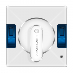 Robotvindusvasker Liectroux YW509, 2-veis vannspray, Vindusrengjøringsrobot i hjemmeglassgulv, robotstøvsuger for vinduer, Intelligent navigasjon, Trippelt sikkerhetssystem, Kantløs arbeid, fjernkontroll og appkontroll