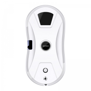 Liectroux YW610 Vindusvaskerobot, ultralydvannspray, ultratynn robotstøvsuger for vindu, glassvisker til hjemmet, tørr- og våtmopping, AI-rute, fjernkontroll, 30 ml vanntank, UPS-avstengingsbeskyttelse, sterkt sikkerhetstau