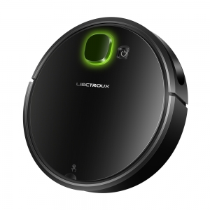 LIECTROUX ZM-013B økonomisk robotstøvsuger med ladestasjon for automatisk lading, fjernkontroll, vanntank for våtmopping